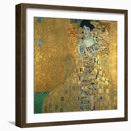 Portrait of Adele Bloch-Bauer I., 1907-Gustav Klimt-Framed Giclee Print