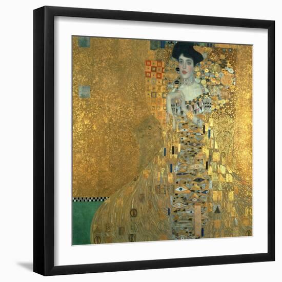 Portrait of Adele Bloch-Bauer I., 1907-Gustav Klimt-Framed Giclee Print