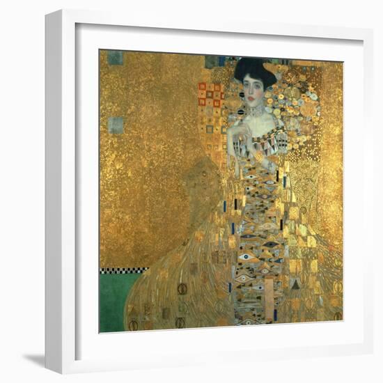 Portrait of Adele Bloch-Bauer I., 1907-Gustav Klimt-Framed Giclee Print