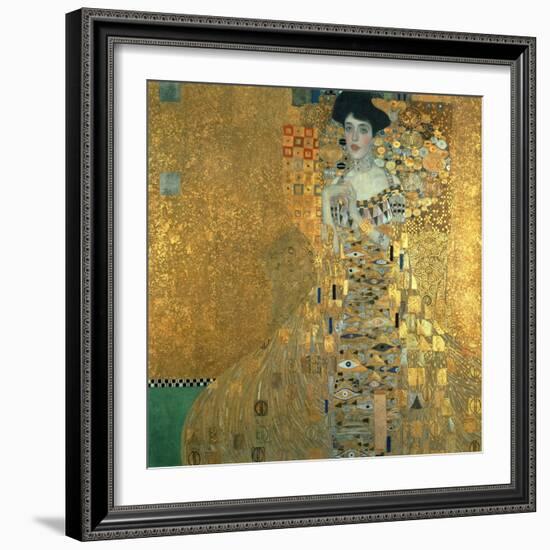 Portrait of Adele Bloch-Bauer I., 1907-Gustav Klimt-Framed Giclee Print