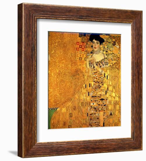 Portrait of Adele Bloch-Bauer I-Gustav Klimt-Framed Giclee Print