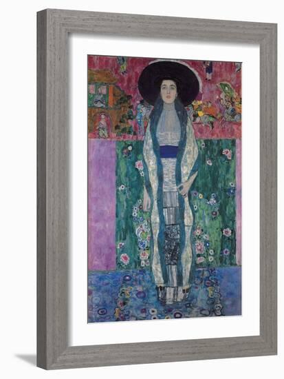 Portrait of Adele Bloch-Bauer II, 1912-null-Framed Giclee Print