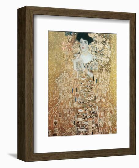 Portrait of Adele Bloch-Bauer-Gustav Klimt-Framed Art Print