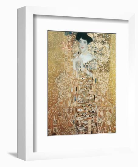 Portrait of Adele Bloch-Bauer-Gustav Klimt-Framed Art Print