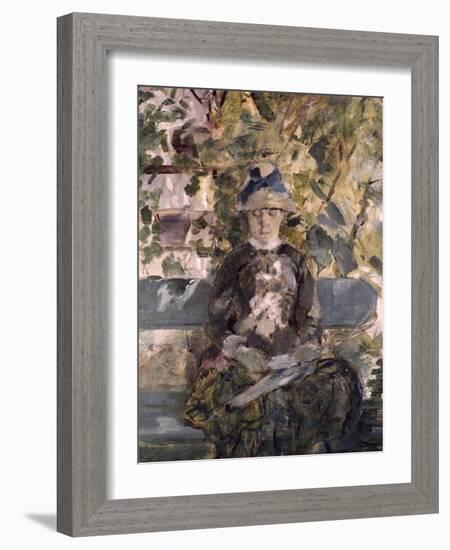 Portrait of Adele Tapie De Celeyra, 1882-Henri de Toulouse-Lautrec-Framed Giclee Print