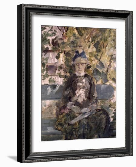 Portrait of Adele Tapie De Celeyra, 1882-Henri de Toulouse-Lautrec-Framed Giclee Print