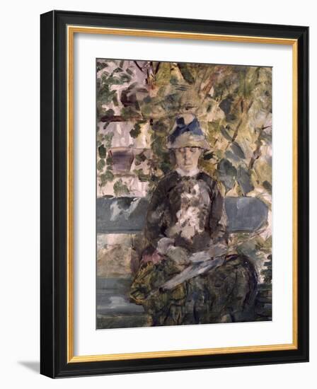 Portrait of Adele Tapie De Celeyra, 1882-Henri de Toulouse-Lautrec-Framed Giclee Print