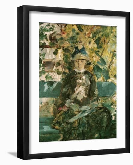 Portrait of Adele Tapie de Celeyran 1882-Henri de Toulouse-Lautrec-Framed Giclee Print