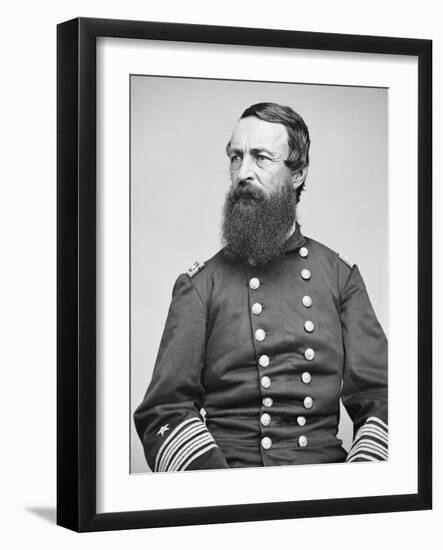 Portrait of Admiral David Dixon Porter-Stocktrek Images-Framed Photographic Print