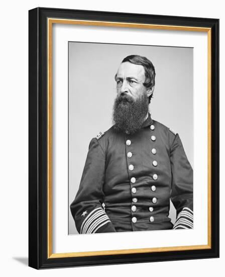 Portrait of Admiral David Dixon Porter-Stocktrek Images-Framed Photographic Print