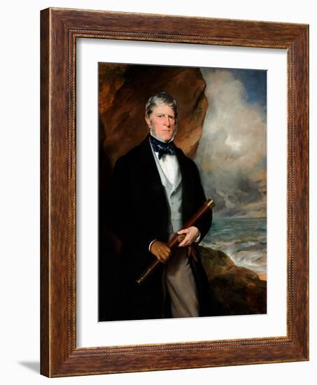 Portrait of Admiral Henry Meynell-Sir Francis Grant-Framed Giclee Print