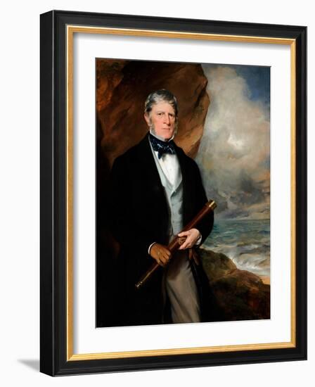 Portrait of Admiral Henry Meynell-Sir Francis Grant-Framed Giclee Print