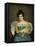 Portrait of Adriana Johanna Van Wijck-Petrus van Schendel-Framed Stretched Canvas