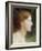 Portrait of Agnes Mallam (Mrs Edward Foster), 1921-Frank Bernard Dicksee-Framed Giclee Print