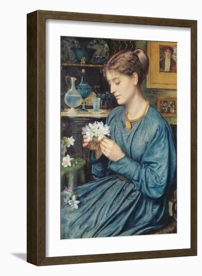 Portrait of Agnes Poynter, 1867-Edward John Poynter-Framed Giclee Print