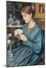 Portrait of Agnes Poynter, 1867-Edward John Poynter-Mounted Giclee Print