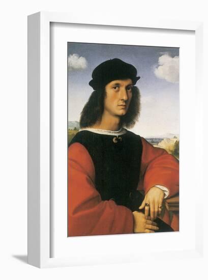 Portrait of Agnolo Doni-Raphael-Framed Premium Giclee Print