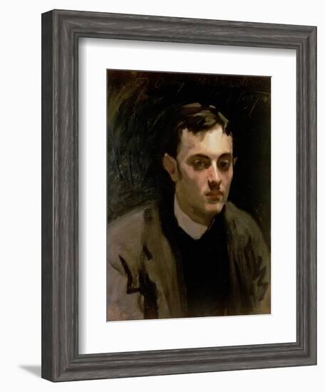 Portrait of Albert De Belleroche-John Singer Sargent-Framed Giclee Print