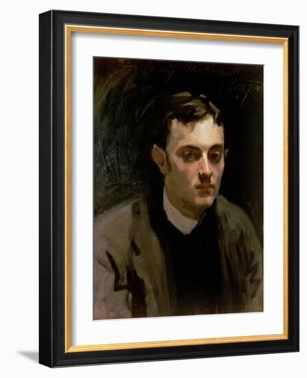 Portrait of Albert De Belleroche-John Singer Sargent-Framed Giclee Print