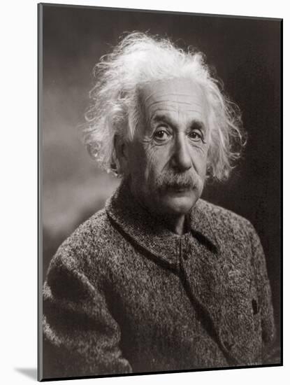 Portrait of Albert Einstein, c.1947-Oren Jack Turner-Mounted Photographic Print