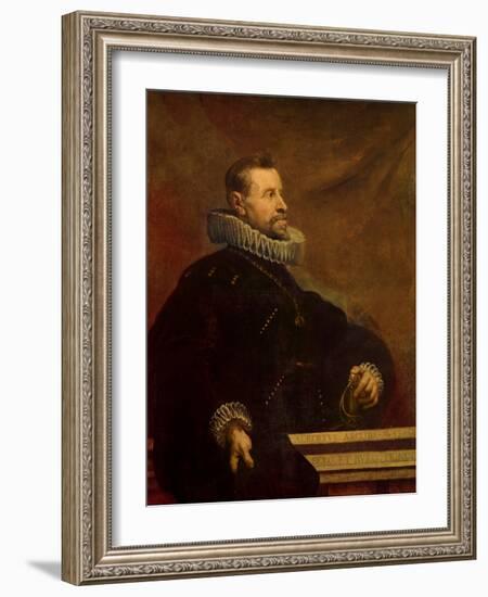 Portrait of Albert of Habsburg, Archduke of Austria, Governor of the Netherlands (Oil on Canvas)-Peter Paul Rubens-Framed Giclee Print