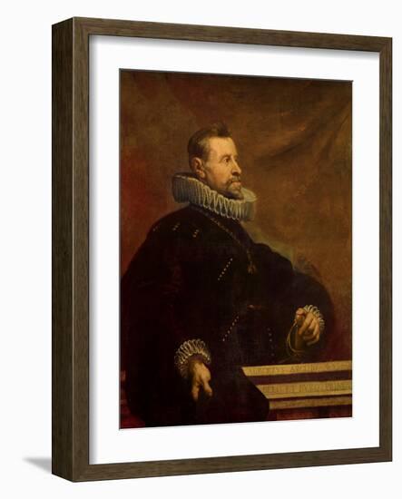 Portrait of Albert of Habsburg, Archduke of Austria, Governor of the Netherlands (Oil on Canvas)-Peter Paul Rubens-Framed Giclee Print