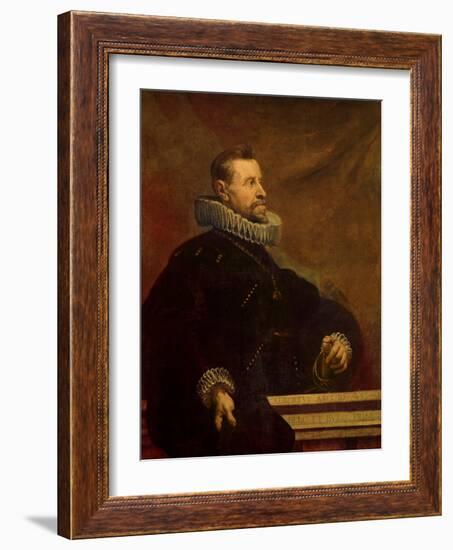 Portrait of Albert of Habsburg, Archduke of Austria, Governor of the Netherlands (Oil on Canvas)-Peter Paul Rubens-Framed Giclee Print