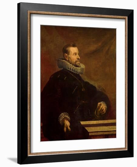 Portrait of Albert of Habsburg, Archduke of Austria, Governor of the Netherlands (Oil on Canvas)-Peter Paul Rubens-Framed Giclee Print