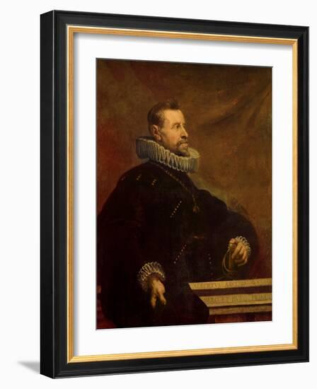 Portrait of Albert of Habsburg, Archduke of Austria, Governor of the Netherlands (Oil on Canvas)-Peter Paul Rubens-Framed Giclee Print