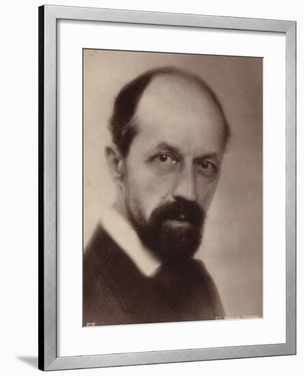 Portrait of Albert Roussel-null-Framed Photographic Print