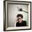 Portrait of Alberto Giacometti in His Studio-Gordon Parks-Framed Premium Photographic Print