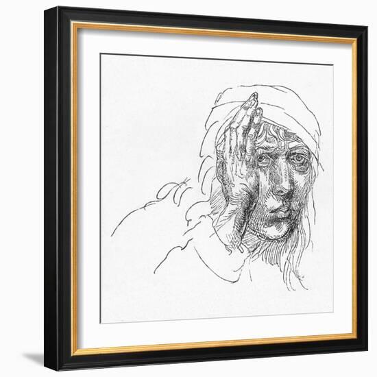 'Portrait of Albrecht Durer when a boy.', c1491, (1906)-Albrecht Durer-Framed Giclee Print