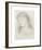 Portrait of Alexa Wilding-Dante Gabriel Rossetti-Framed Premium Giclee Print