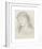 Portrait of Alexa Wilding-Dante Gabriel Rossetti-Framed Premium Giclee Print