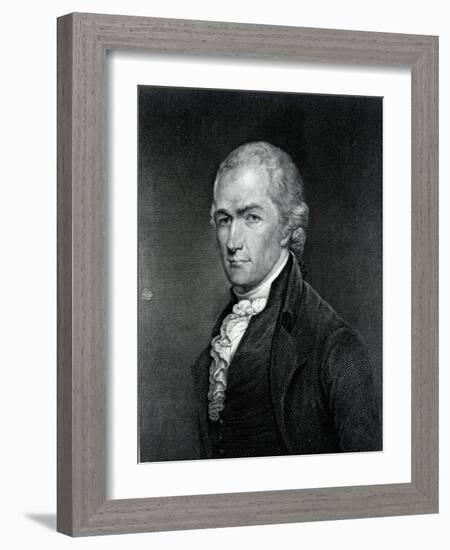 Portrait of Alexander Hamilton-null-Framed Giclee Print