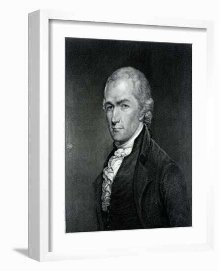 Portrait of Alexander Hamilton-null-Framed Giclee Print