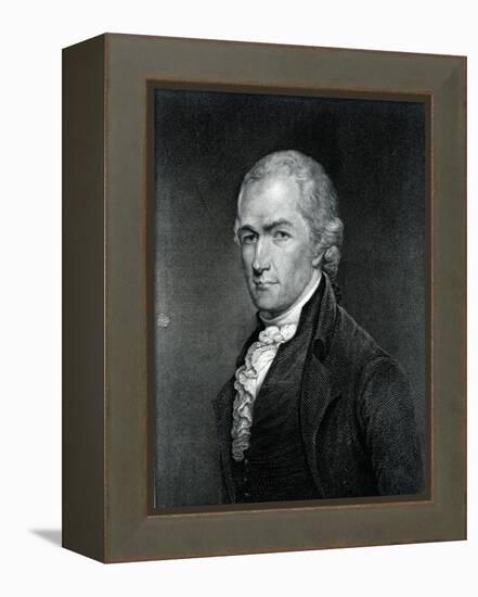 Portrait of Alexander Hamilton-Bettmann-Framed Premier Image Canvas