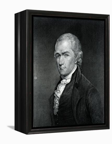 Portrait of Alexander Hamilton-Bettmann-Framed Premier Image Canvas