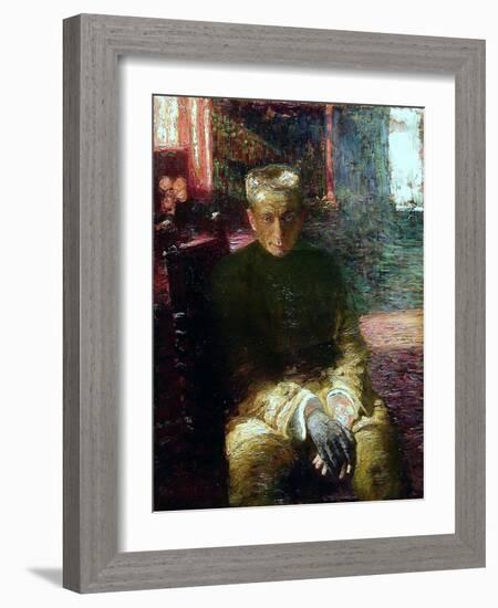 Portrait of Alexander Kerensky (1881-197), 1918-Ilya Yefimovich Repin-Framed Giclee Print