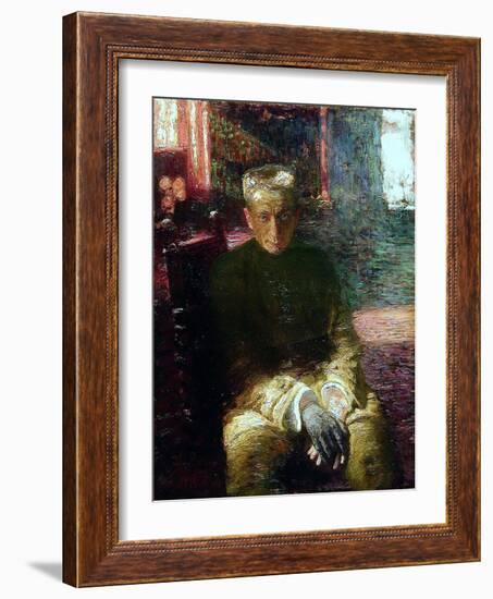 Portrait of Alexander Kerensky (1881-197), 1918-Ilya Yefimovich Repin-Framed Giclee Print