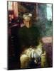 Portrait of Alexander Kerensky (1881-197), 1918-Ilya Yefimovich Repin-Mounted Giclee Print