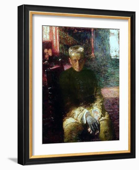 Portrait of Alexander Kerensky (1881-197), 1918-Ilya Yefimovich Repin-Framed Giclee Print