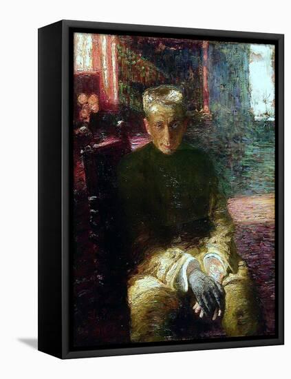 Portrait of Alexander Kerensky (1881-197), 1918-Ilya Yefimovich Repin-Framed Premier Image Canvas