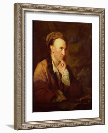 Portrait of Alexander Pope (1688-1744) English Poet-null-Framed Giclee Print