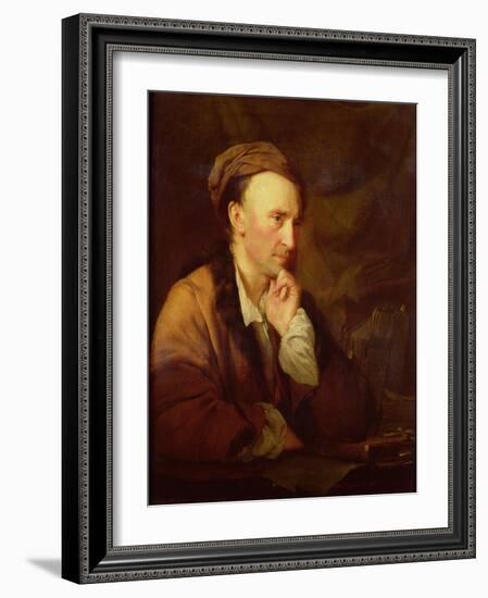 Portrait of Alexander Pope (1688-1744) English Poet-null-Framed Giclee Print