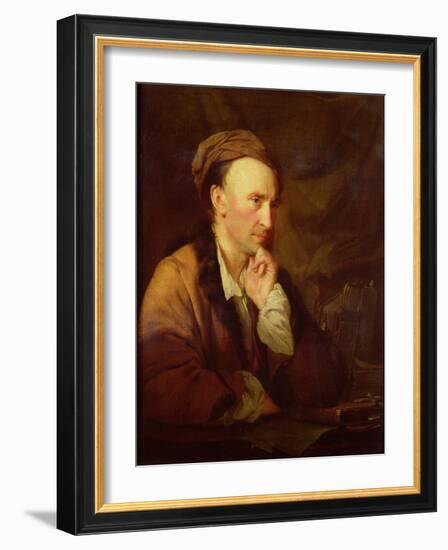 Portrait of Alexander Pope (1688-1744) English Poet-null-Framed Giclee Print