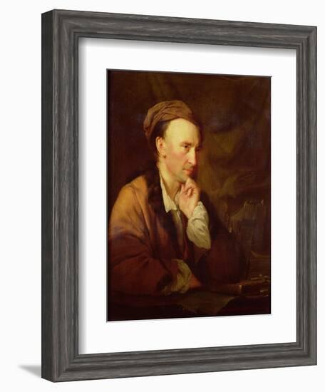 Portrait of Alexander Pope (1688-1744) English Poet-null-Framed Giclee Print