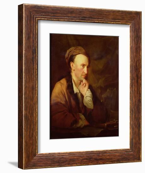 Portrait of Alexander Pope (1688-1744) English Poet-null-Framed Giclee Print