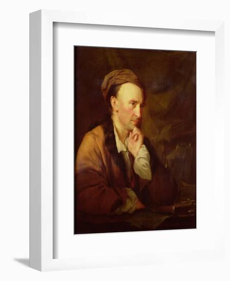 Portrait of Alexander Pope (1688-1744) English Poet-null-Framed Giclee Print