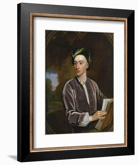 Portrait of Alexander Pope-Godfrey Kneller-Framed Giclee Print